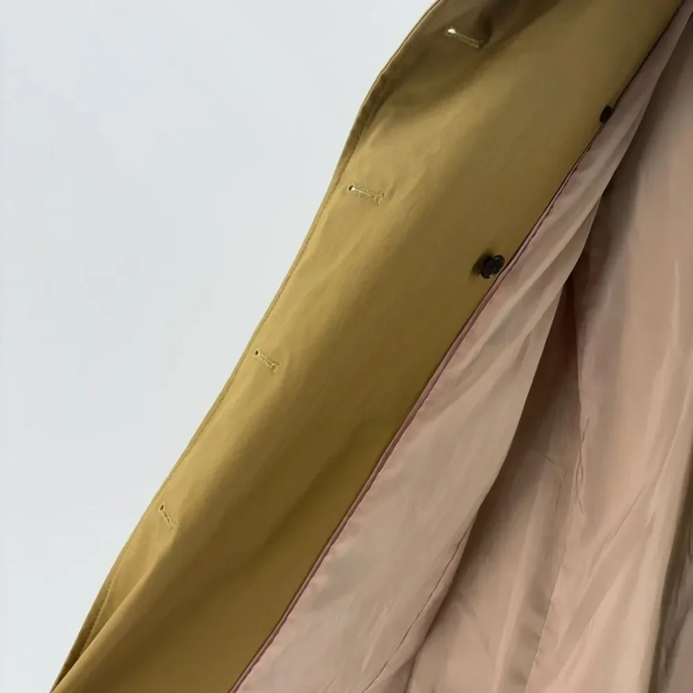 J. Crew Tan Classic Fall Trench Coat